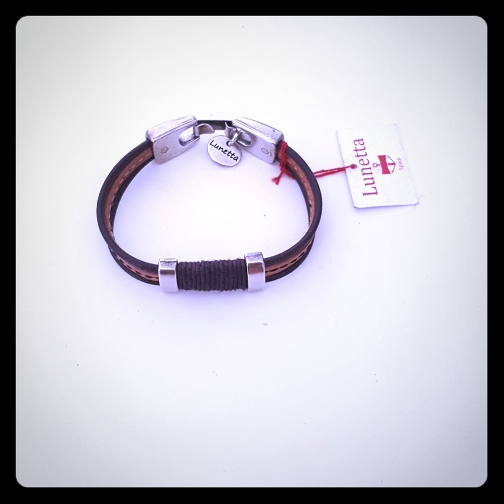 Men leather bracelet